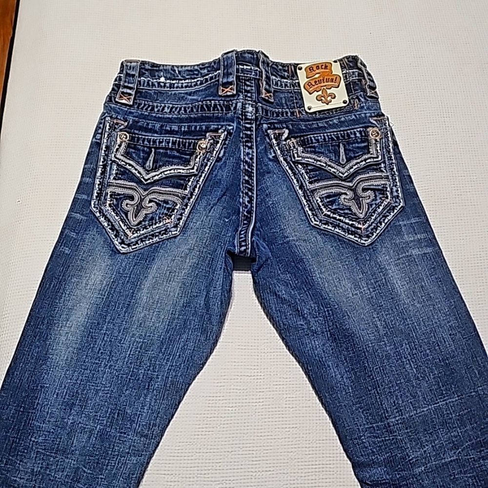 Rock Revival Matty straight mens jeans 29